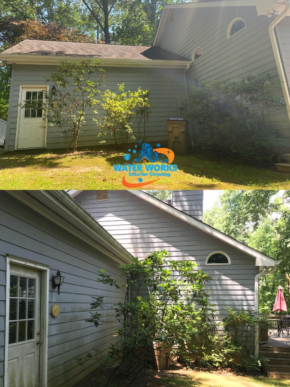 Exterior cleaning on quarter horse ln in gainesville ga