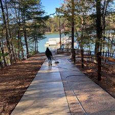 Pressure Washing Project on Habersham Marina Road, Cumming, GA