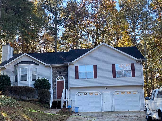 Roof soft wash canton ga