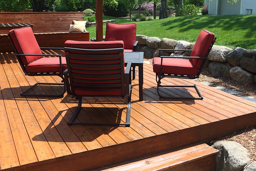 Deck cleaning